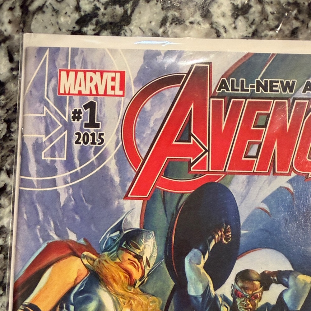 Marvel Avengers Comic with Red and Blue cover. All knew all different. - Picture 2 of 3